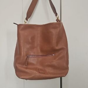 Dooney & Bourke Natural Tan Leather Tote